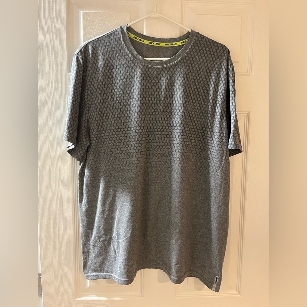 -***XL RBX Gray Patterned Men's Shirt.